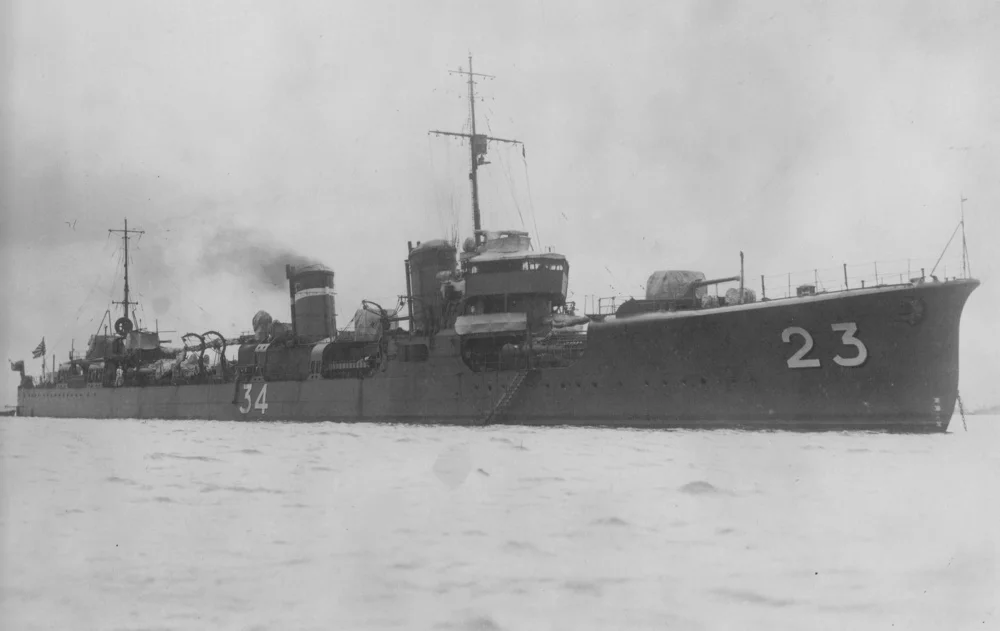 夕月号驱逐舰，睦月级(Mutsuki Class)最后一艘