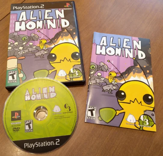 PS2的《外星原人》实体版