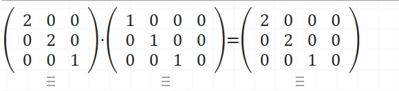 假设K=2，在矩阵计算器中还原了一下。