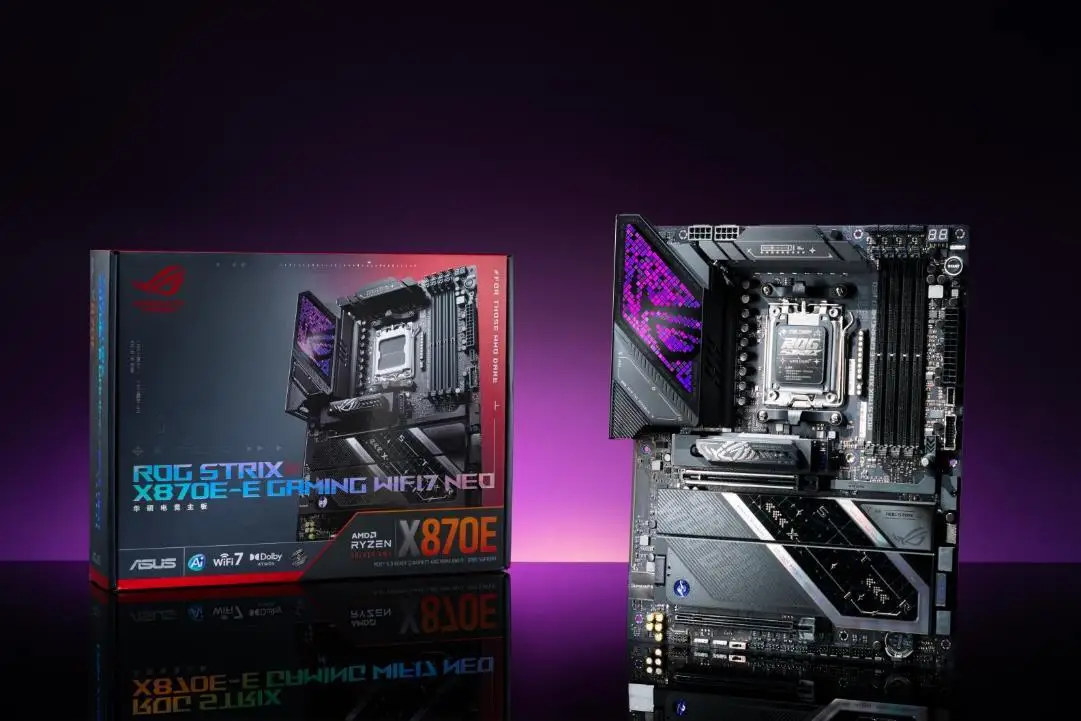 全能进化的AMD旗舰电竞主力，ROG STRIX X870E-E GAMING WIFI7 NEO主板测评