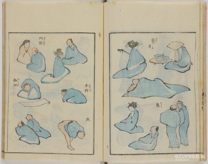 通过《浮世绘》聊聊设计:第一期 北斋漫画 通过《浮世绘》聊聊设计:第一期 北斋漫画