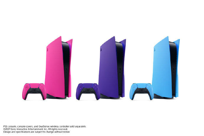 三款特别配色PS5主机盖将于6月在国内发售