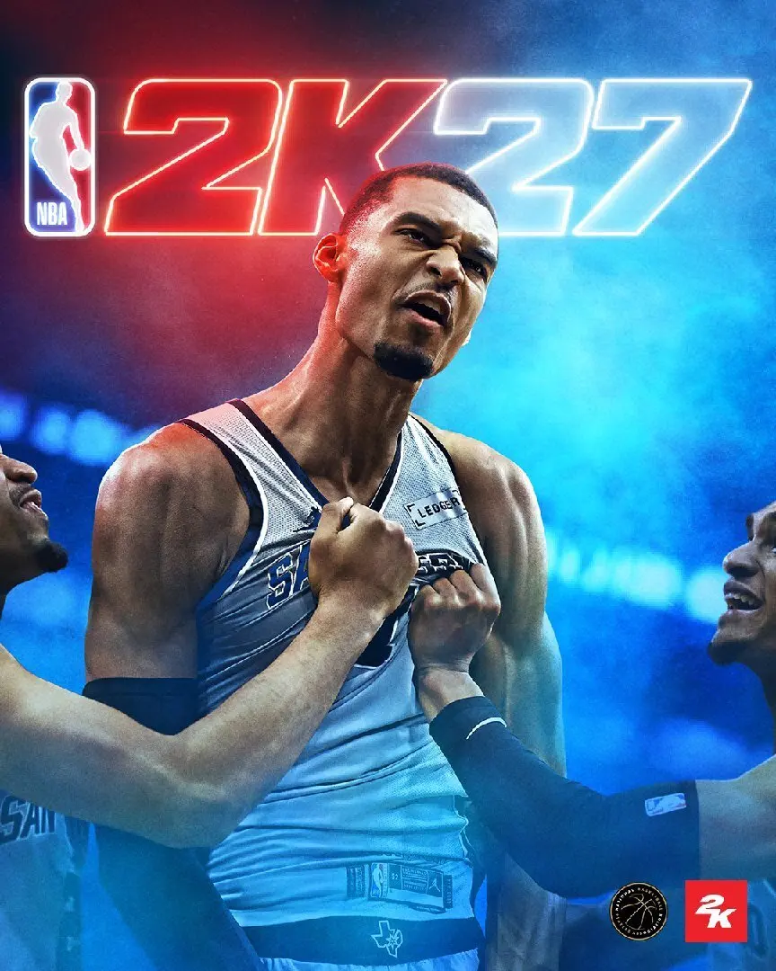 NBA2K27封面球星揭晓！文班亚马、克拉克、罗斯当选！