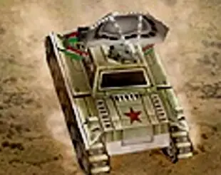 电子战坦克，可以让导弹发生一定概率的偏转，保护友军，还可以定住敌军载具