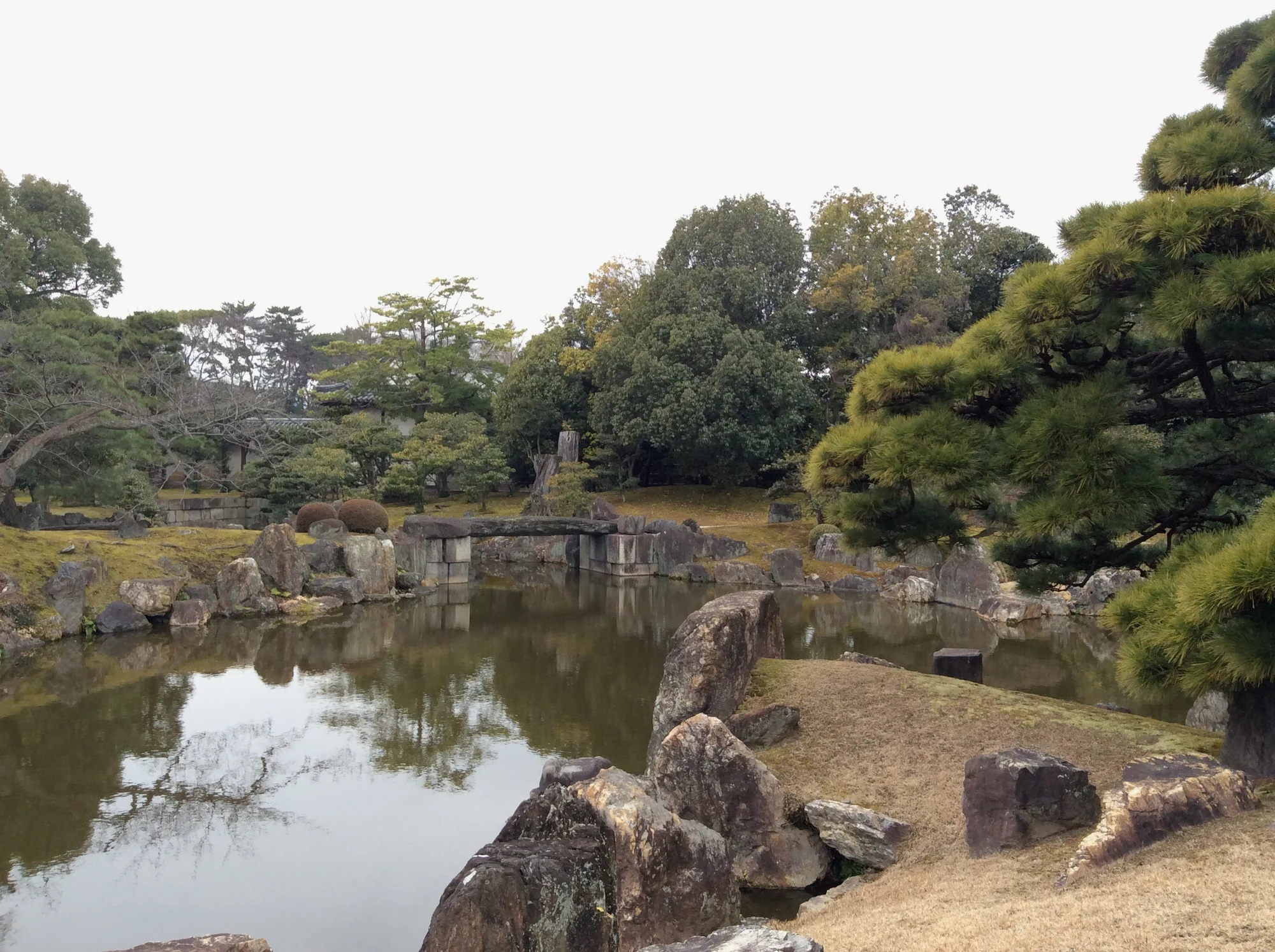 二之丸的庭院一角