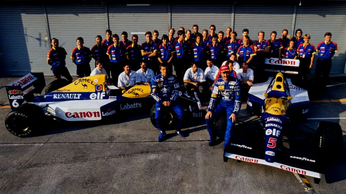 1992赛季的威廉姆斯车队。