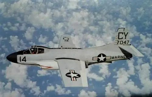 F3D的某些改型持续服役到1969年，例如图中的EF-10B，少量EF-10B参与了越战