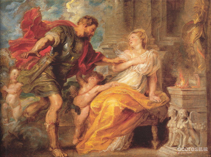 Mars and Rhea Silvia /彼得·保罗·鲁本斯 Peter Paul Rubens