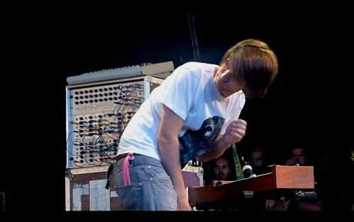 Jonny 和 Martenot 在 Glastonbury 2010。