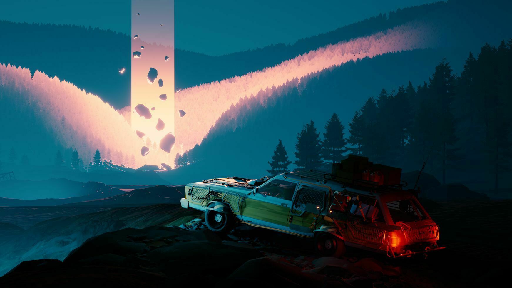 《超自然车旅》：一人一车的冒险之旅