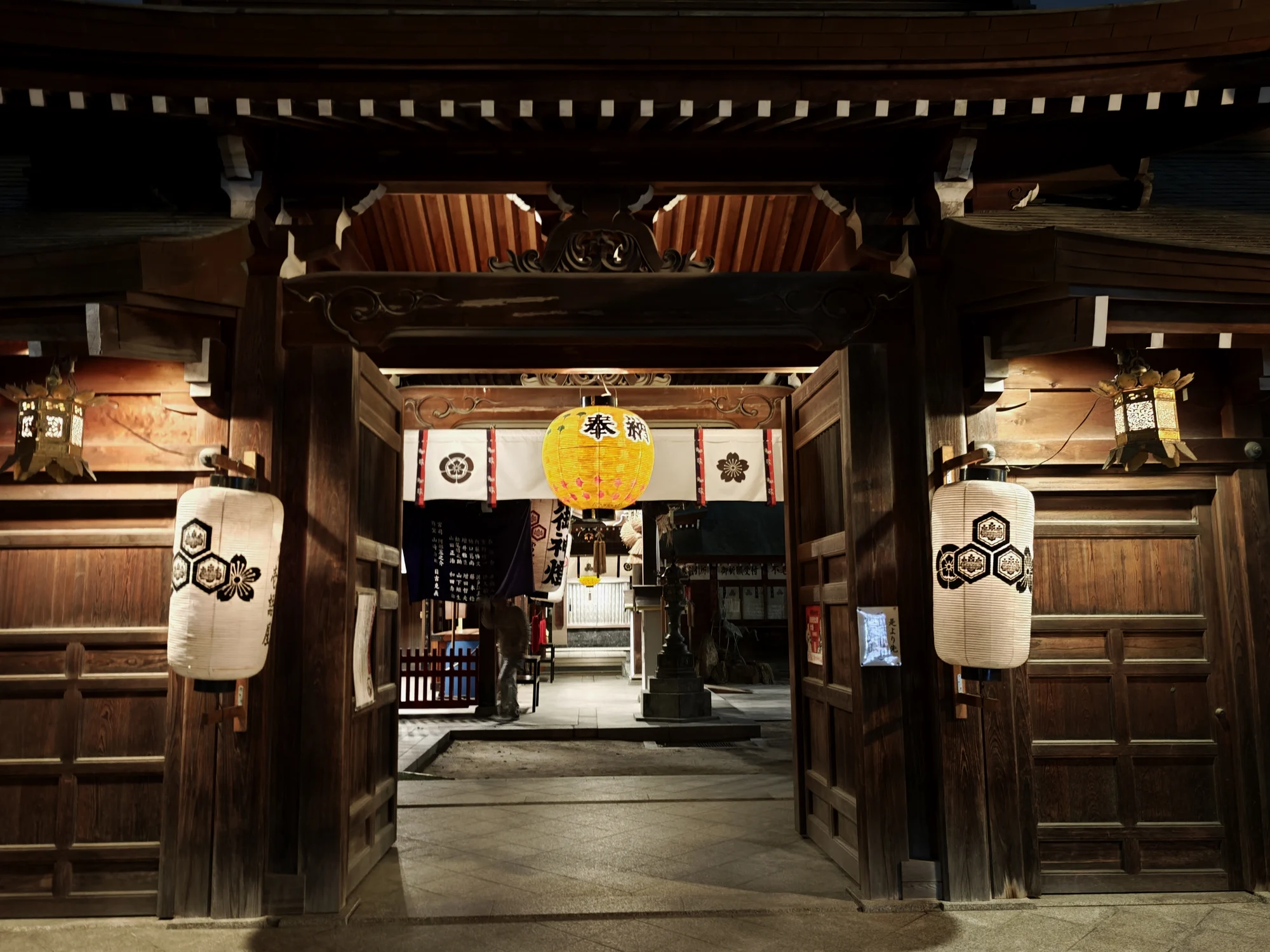 栉田神社夜景1