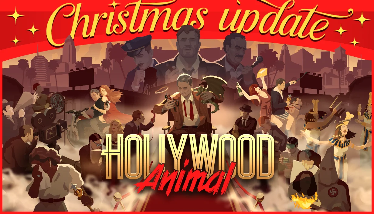 《好莱坞动物》登陆Steam冬季特卖，33%限时折扣同步解锁圣诞更新！
