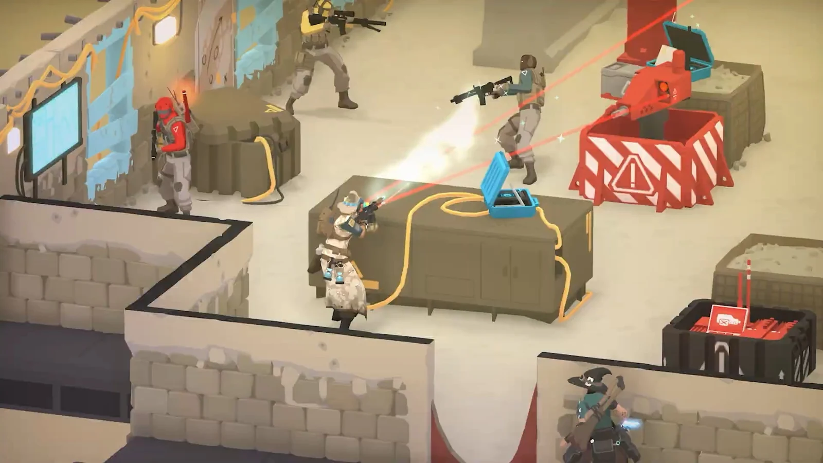 俯视角回合策略游戏《Tactical Breach Wizards》公布新预告