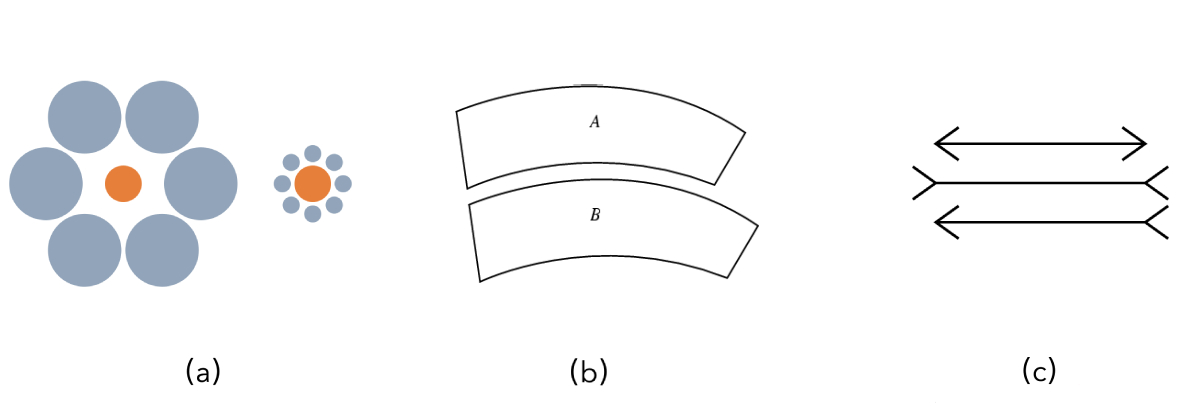 图4.4：几种视错觉案例（图片来自维基百科）