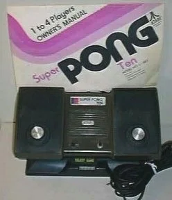 Super PONG Ten (model C-180：4人版的Super Pong