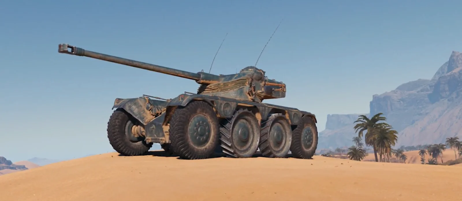 轮式战车来了！《坦克世界》最新内容预告片公开