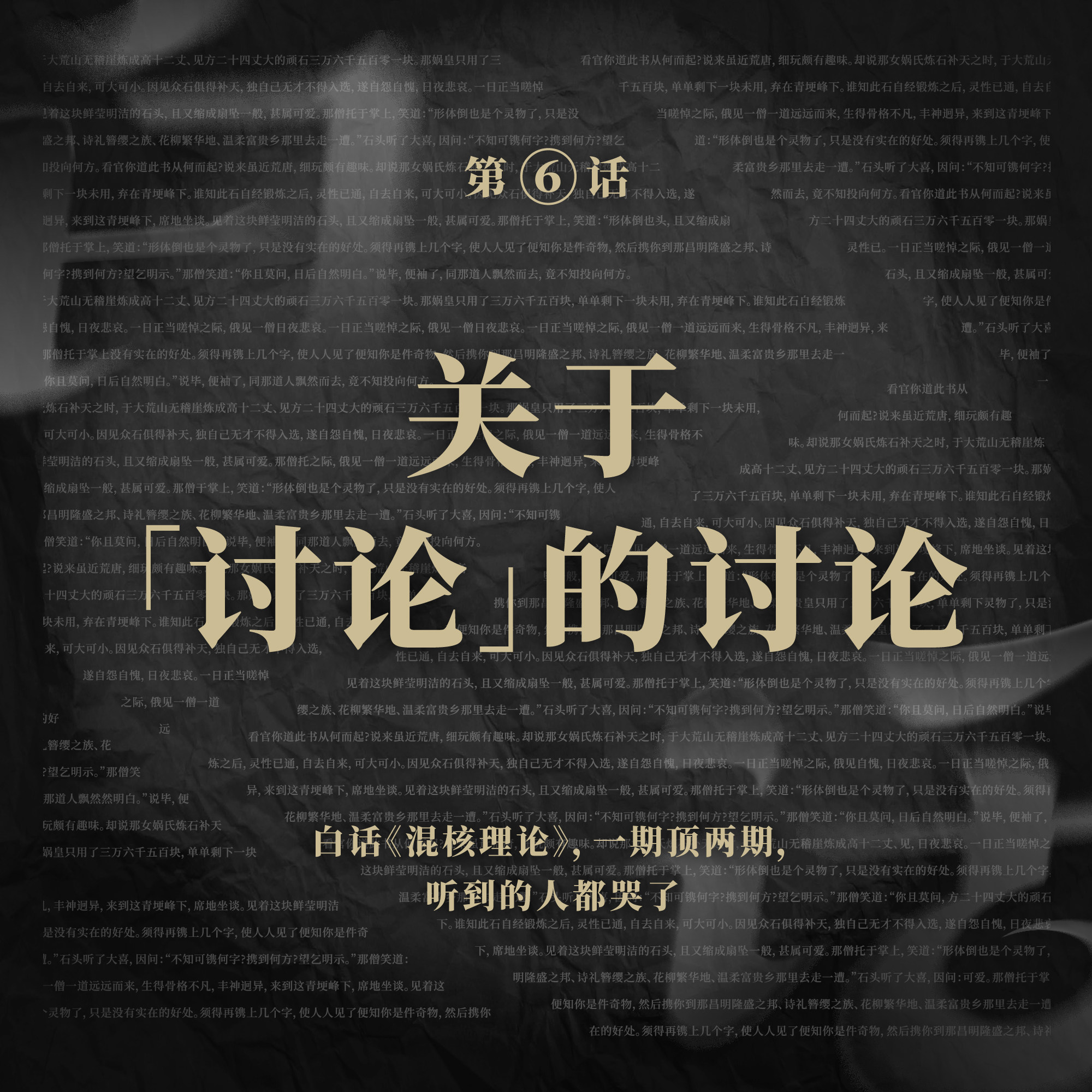 cover of episode 白话Vol.06 关于“讨论”的讨论