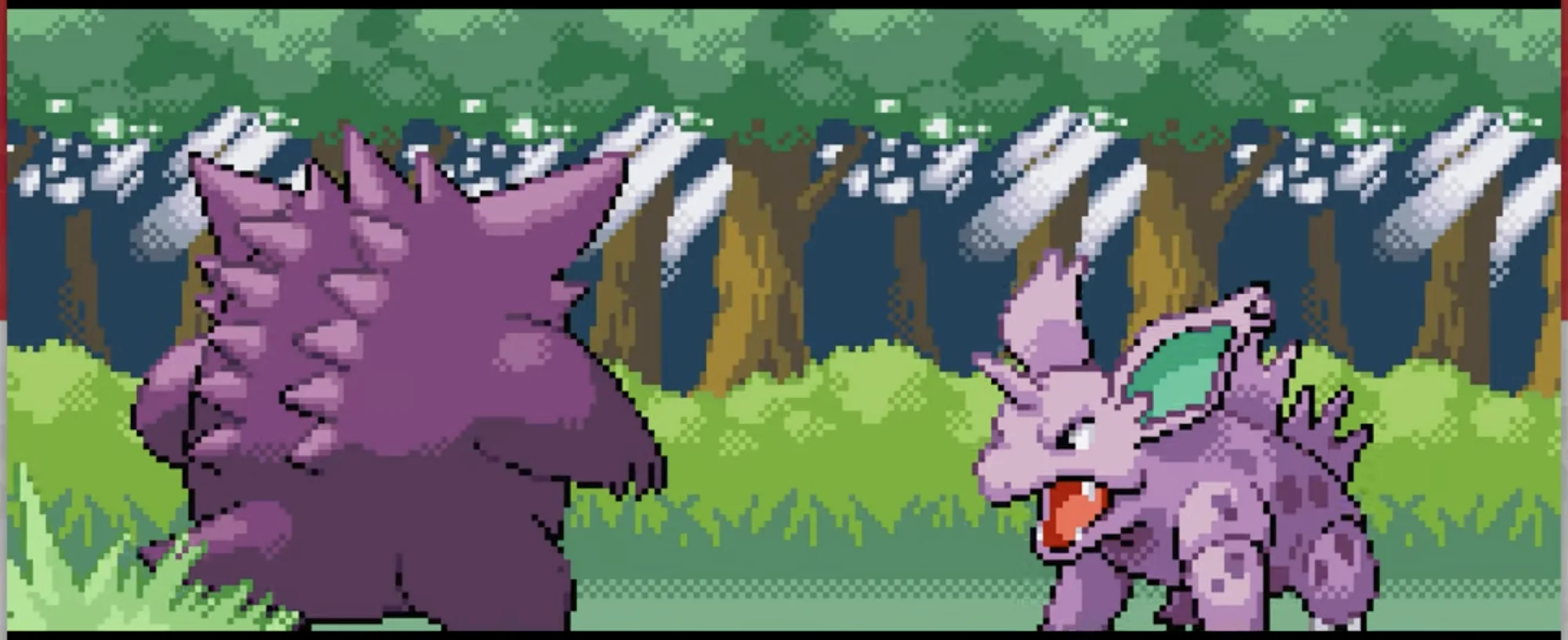 GBA重制版本，紫胖子背部尖刺完美还原