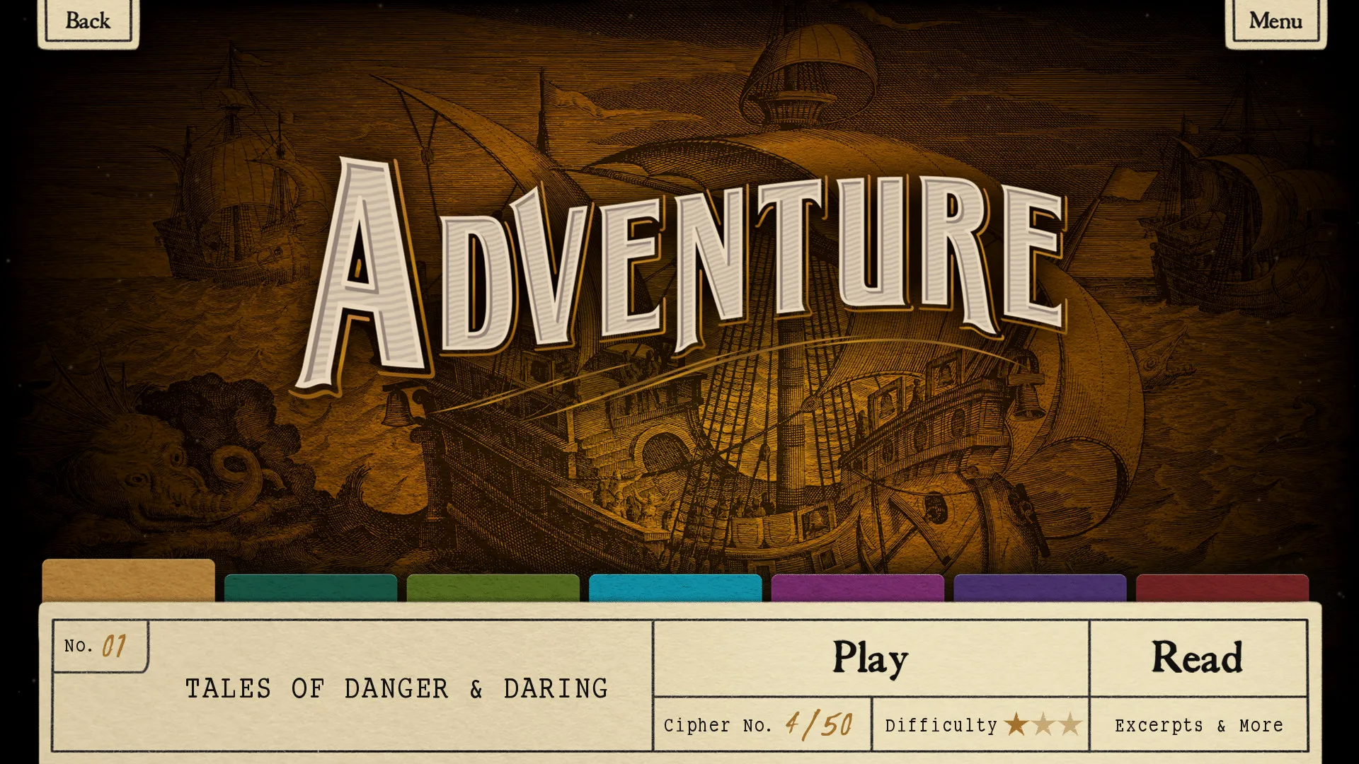 散文与密码》是游戏试图将密码破译浪漫化的一次尝试。作品依托古登堡计划，选取公版名篇名句，加密转译后... | 机组| 机核