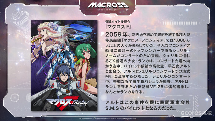 《超时空要塞》新作游戏《超时空要塞 Shooting Insight》2024年1月25日发售 《超时空要塞》新作游戏《超时空要塞 Shooting Insight》2024年1月25日发售