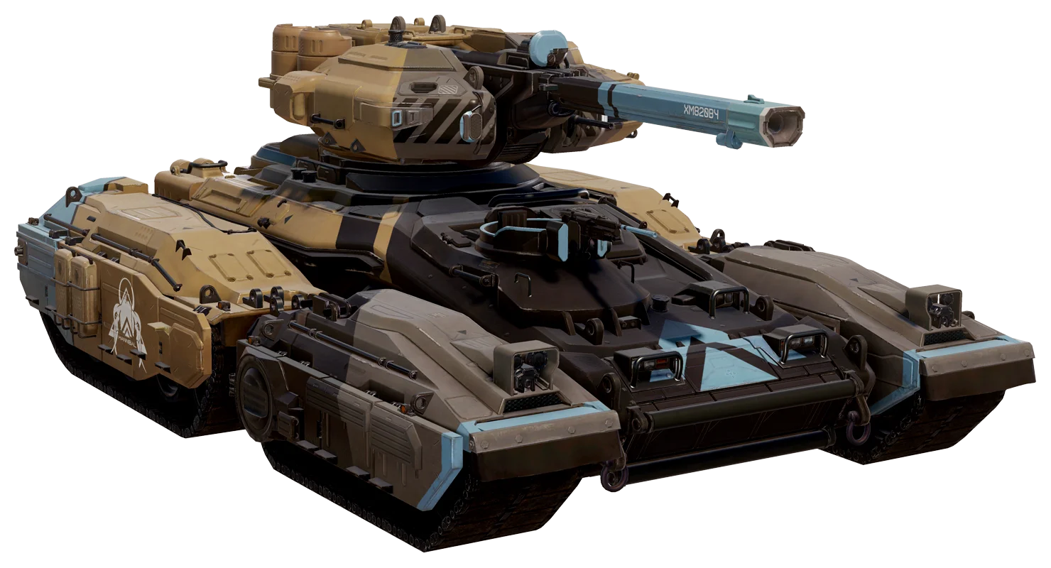 XM820B4“天蝎”，俗称“汉尼拔天蝎”（Hannibal Scorpion）