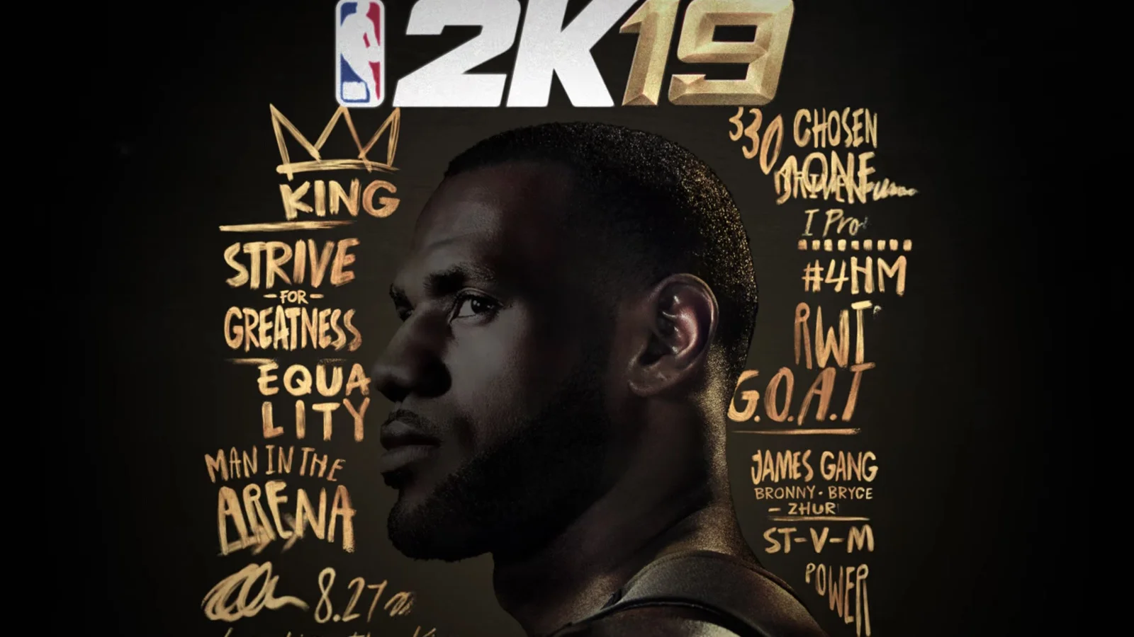 《NBA 2K19》正式公开，勒布朗詹姆斯将登上二十周年纪念版封面