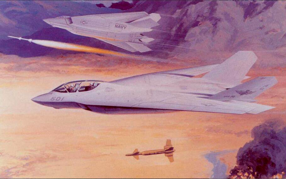 该项目是AFX项目的竞标方案之一。和NATF项目乃至经常错用的所谓“隐身化F-14”基本没有关系。