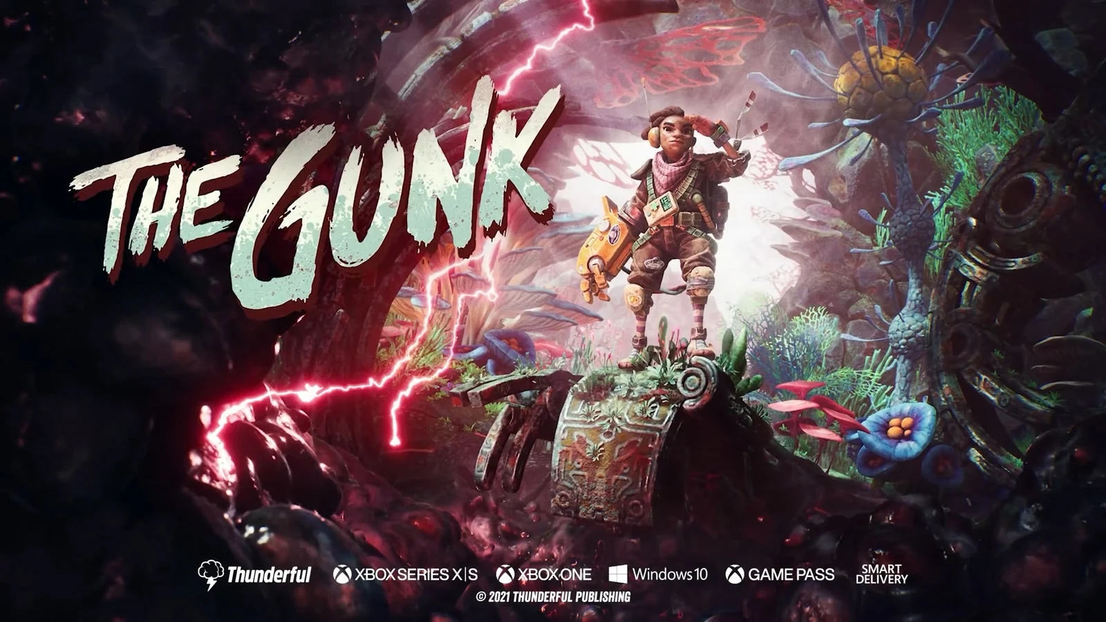 异星探索动作解谜冒险游戏《The Gunk》公布，将于12月16日正式发售