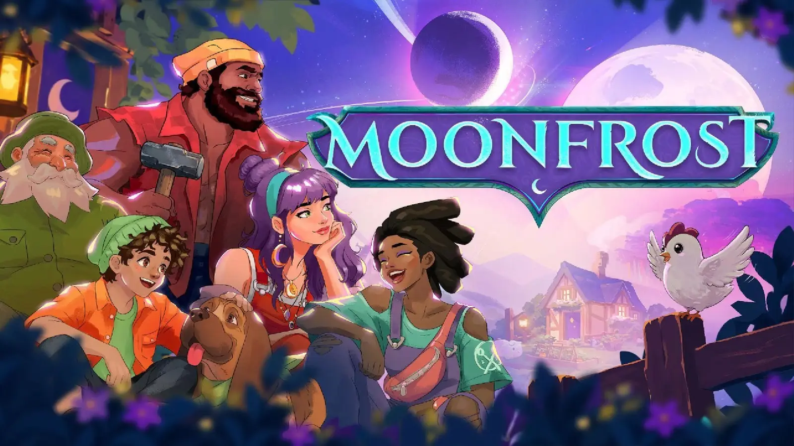 温馨如《星露谷物语》遇上《勇者斗恶龙 创世小玩家》治愈系社区重建模拟游戏《月霜》即将上线
