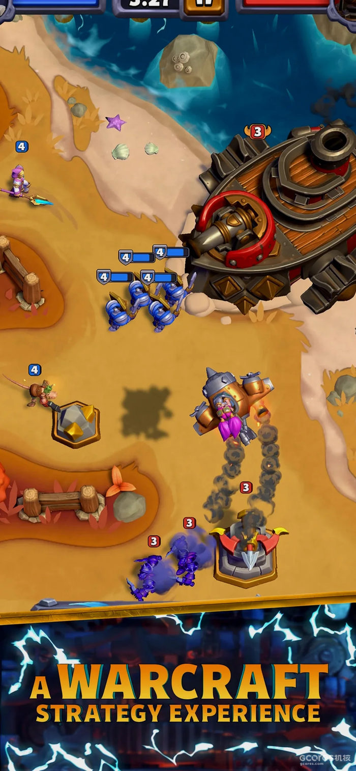 暴雪手游《魔兽弧光大作战》更名为《魔兽大作战》,现已在多个国家和地区开测 暴雪手游《魔兽弧光大作战》更名为《魔兽大作战》,现已在多个国家和地区开测