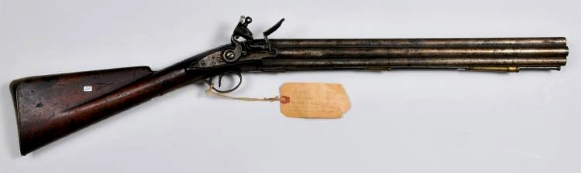 英国亨利·诺克造七管齐射燧发枪
