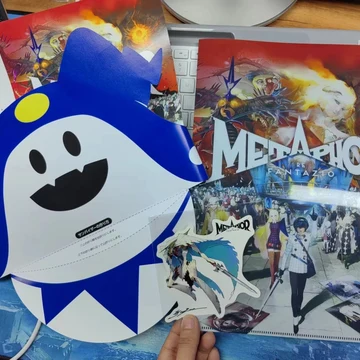 点赞+分享，抽送雪豆从Atlus Fes带回的杰克霜精头饰、暗喻幻想文件夹和贴纸