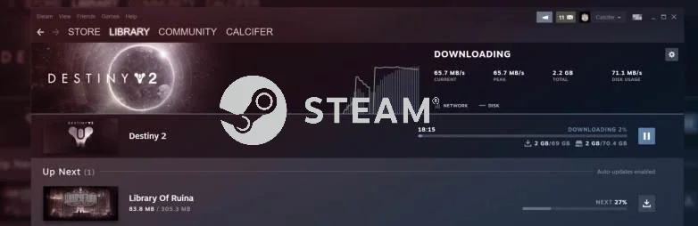 更直观易用：Steam下载及存储UI迎来更新