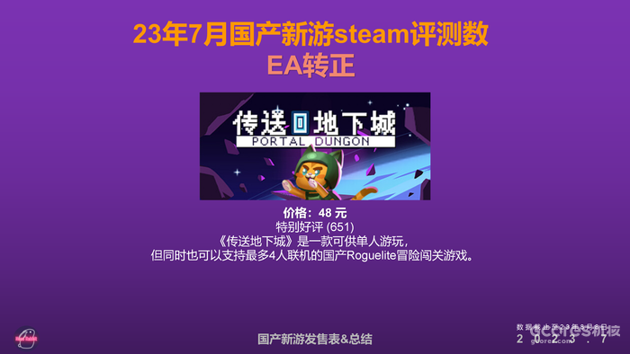 2023年7月国产新游发售表&总结 2023年7月国产新游发售表&总结