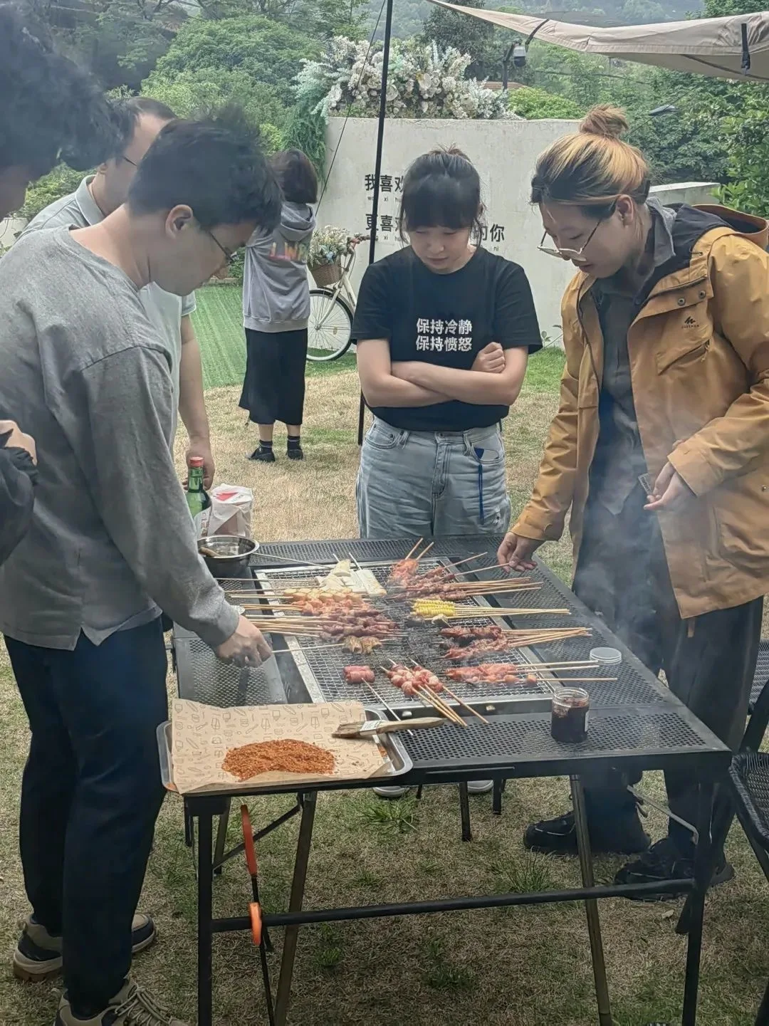 杭州写作营，烧烤聚餐