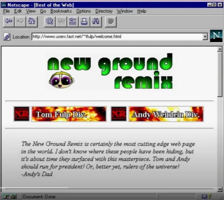 New Ground Reminx 页面