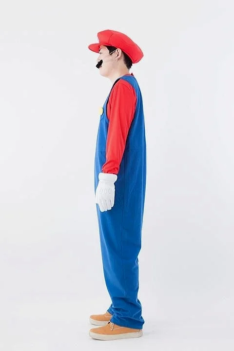 马里奥款官方Cosplay服装