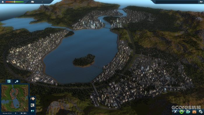 《都市运输2》的3D画面非常有城市感