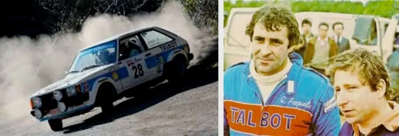 1981年塔伯特车队时期的让·托德与Guy Frequelin