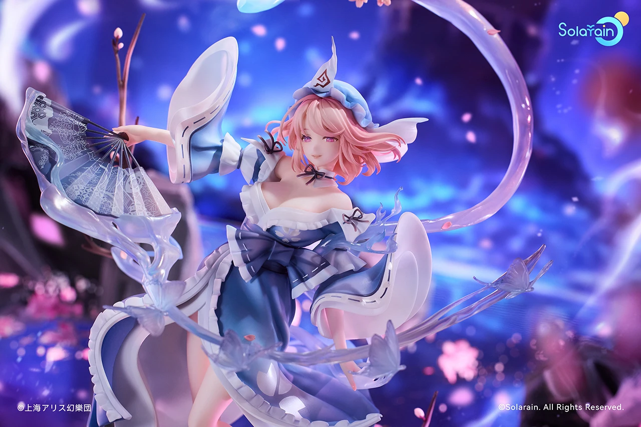 【抽奖】Solarain《东方Project》「西行寺幽幽子 天衣无缝的亡灵 Ver.」手办开启预售