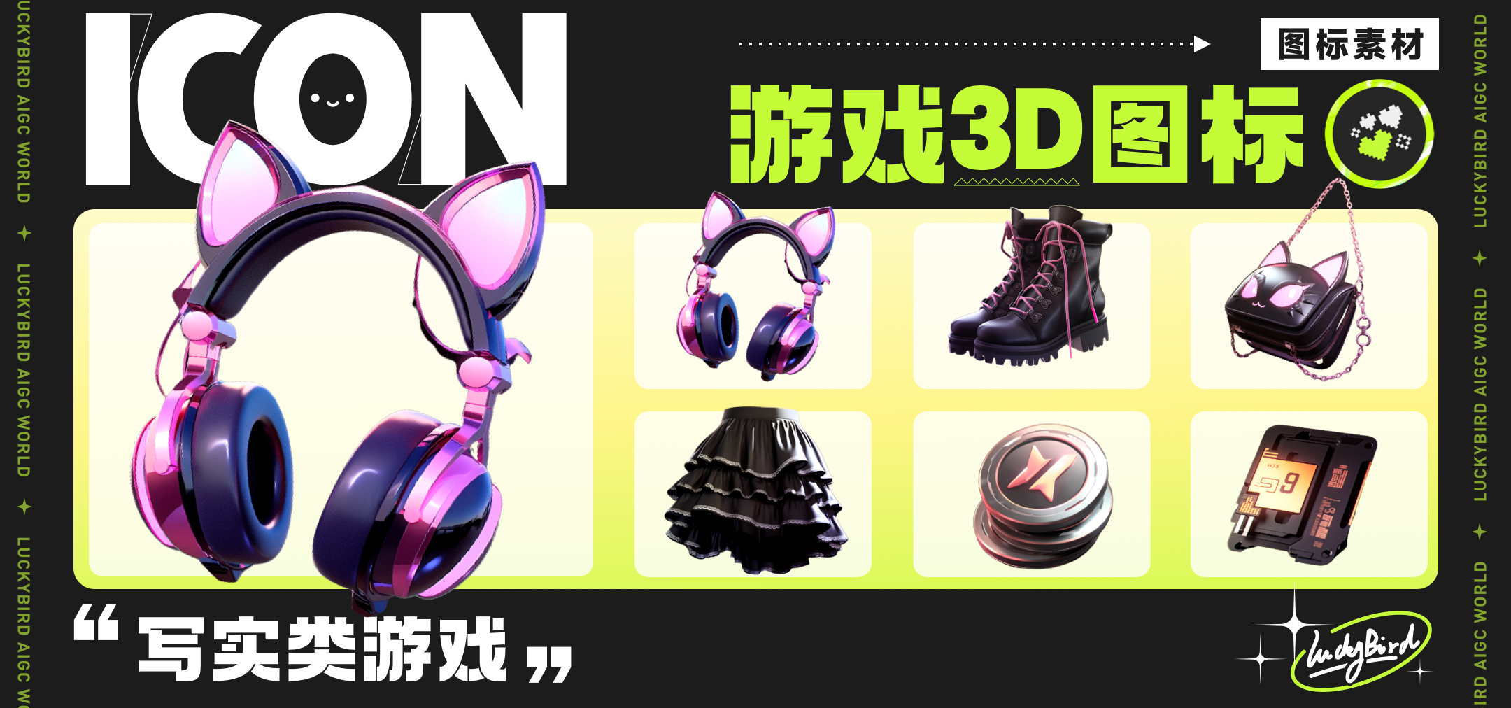 ✦.100期ɪᴄᴏɴ分享 | 07 游戏风少女图标