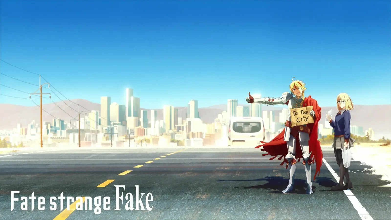 《Fate/strange Fake》宣布TV动画化，主视觉图公开