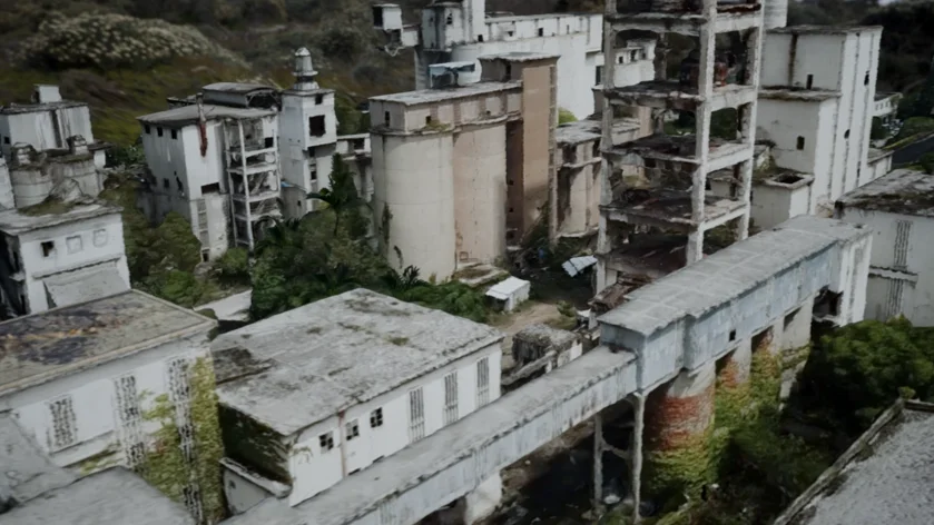 废弃工厂图