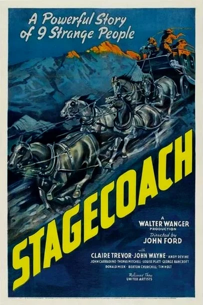 《关山飞渡》1939年，海报
