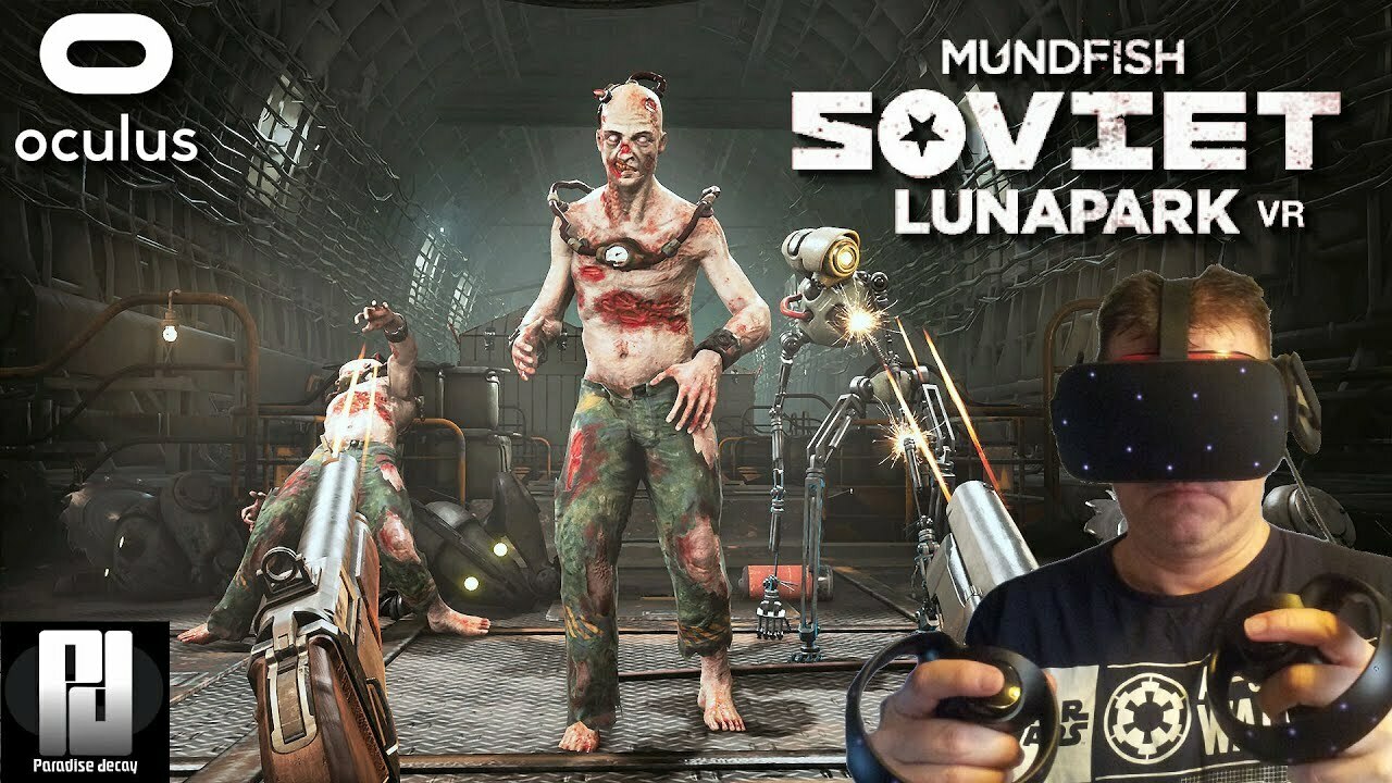 本作的前身是由Mundfish開發的蘇聯風VR射擊遊戲《Soviet Lunapark》。2018年年底，開發商宣佈取消對這款VR遊戲的支持，轉而全力製作《原子之心》