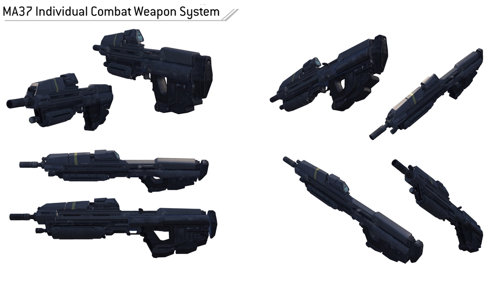 枪,拳头,手榴弹:《光环》unsc人类单兵武器简介(一) | 机核 gcores