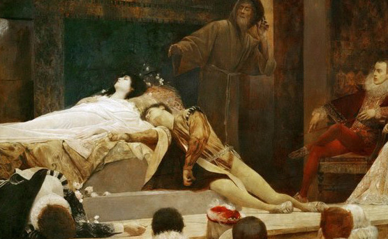 截自 Gustav Klimt. Theatre of Shakespeare. 1886