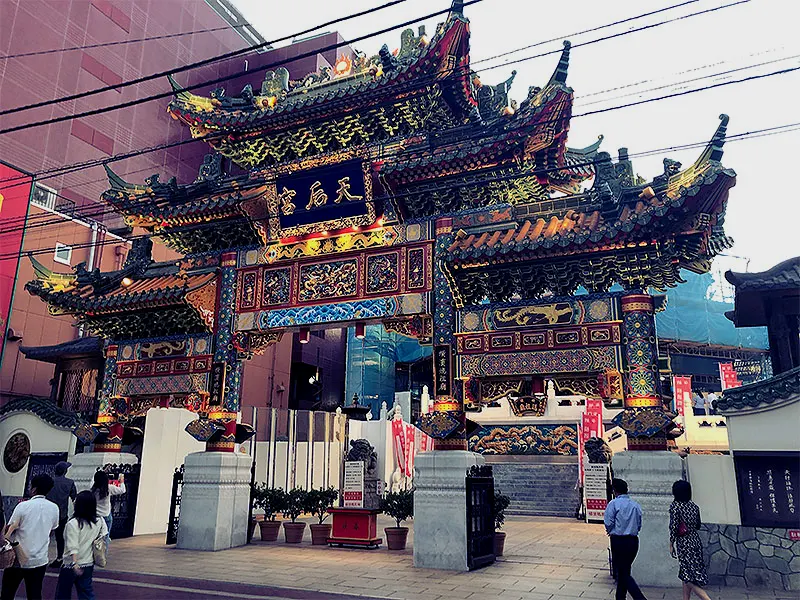 妈祖庙也是横滨中华街一个比较有著名的打卡景点