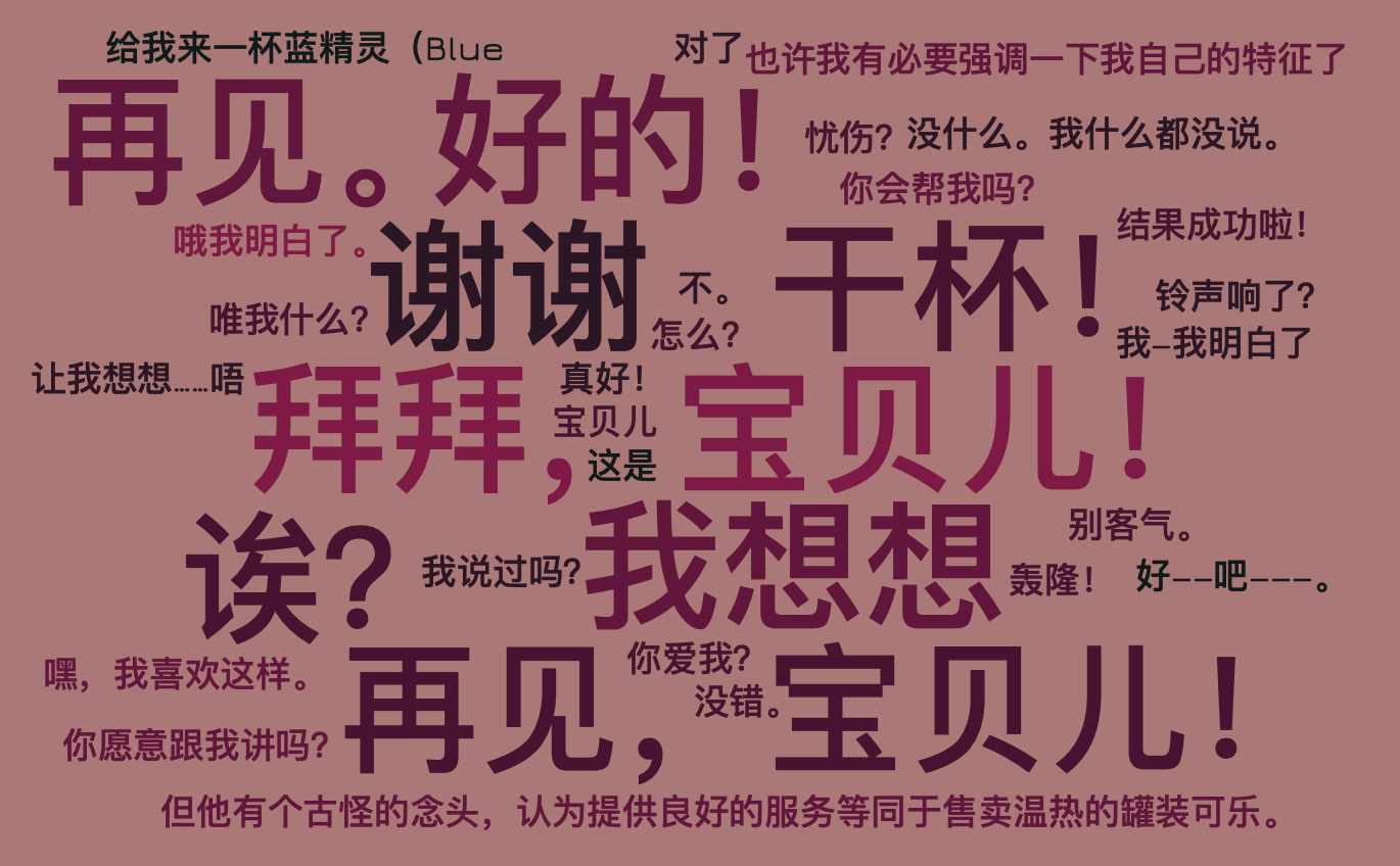 不得不去掉一些真的不可能過審的葷段子……