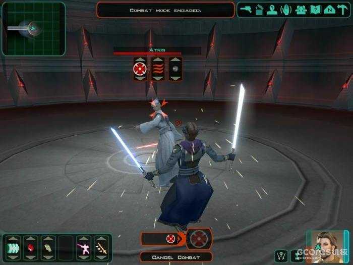 《西斯领主》中引入了不同类型的光剑和原力，允许玩家大幅度改变战斗方式，从而运用最恰当的方式对付敌人。